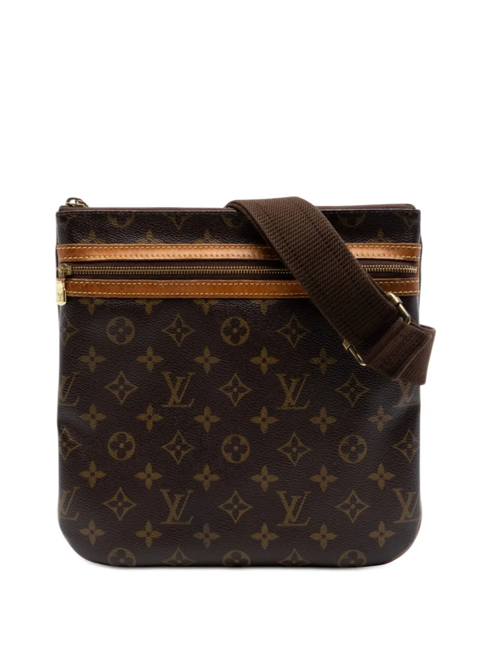 Louis Vuitton Pre-Owned 2005 Monogram Bosphore Pochette crossbody bag - Marrone