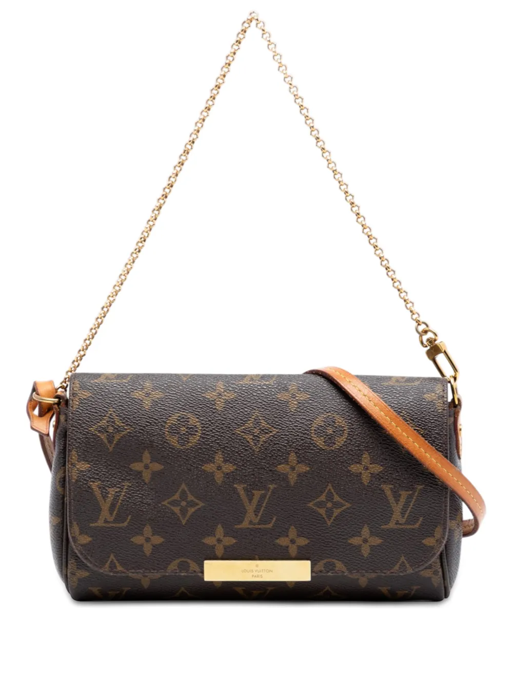 Louis Vuitton Pre-Owned 2018 Monogram Favorite PM satchel - Braun
