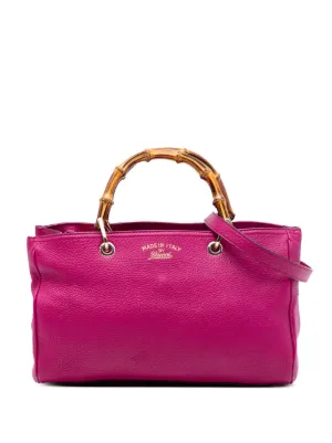 Gucci Pre-Owned 2016-2026 ミディアム バイカラーカーフスキン