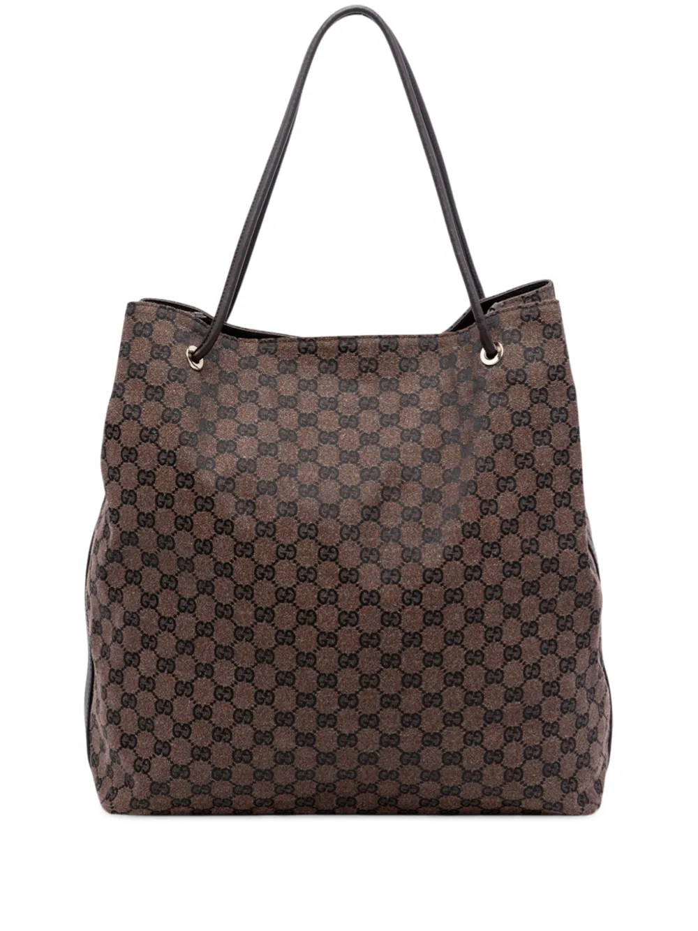 Gucci Pre-Owned 2016-2026 Large GG Canvas Gifford tote bag - Marrone