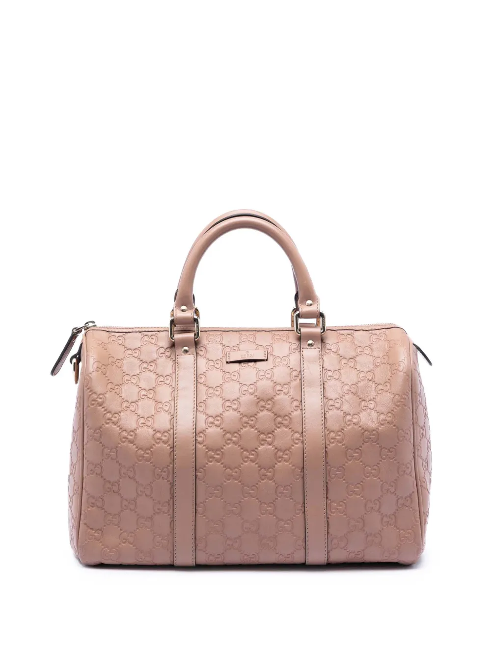 Gucci Pre-Owned 2016-2025 Medium Guccissima Joy boston bag - Marrone