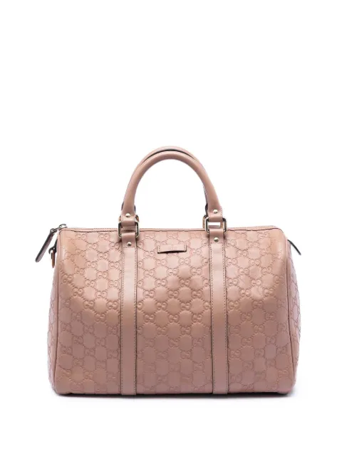 Gucci Pre-Owned 2016-2025 Medium Guccissima Joy boston bag