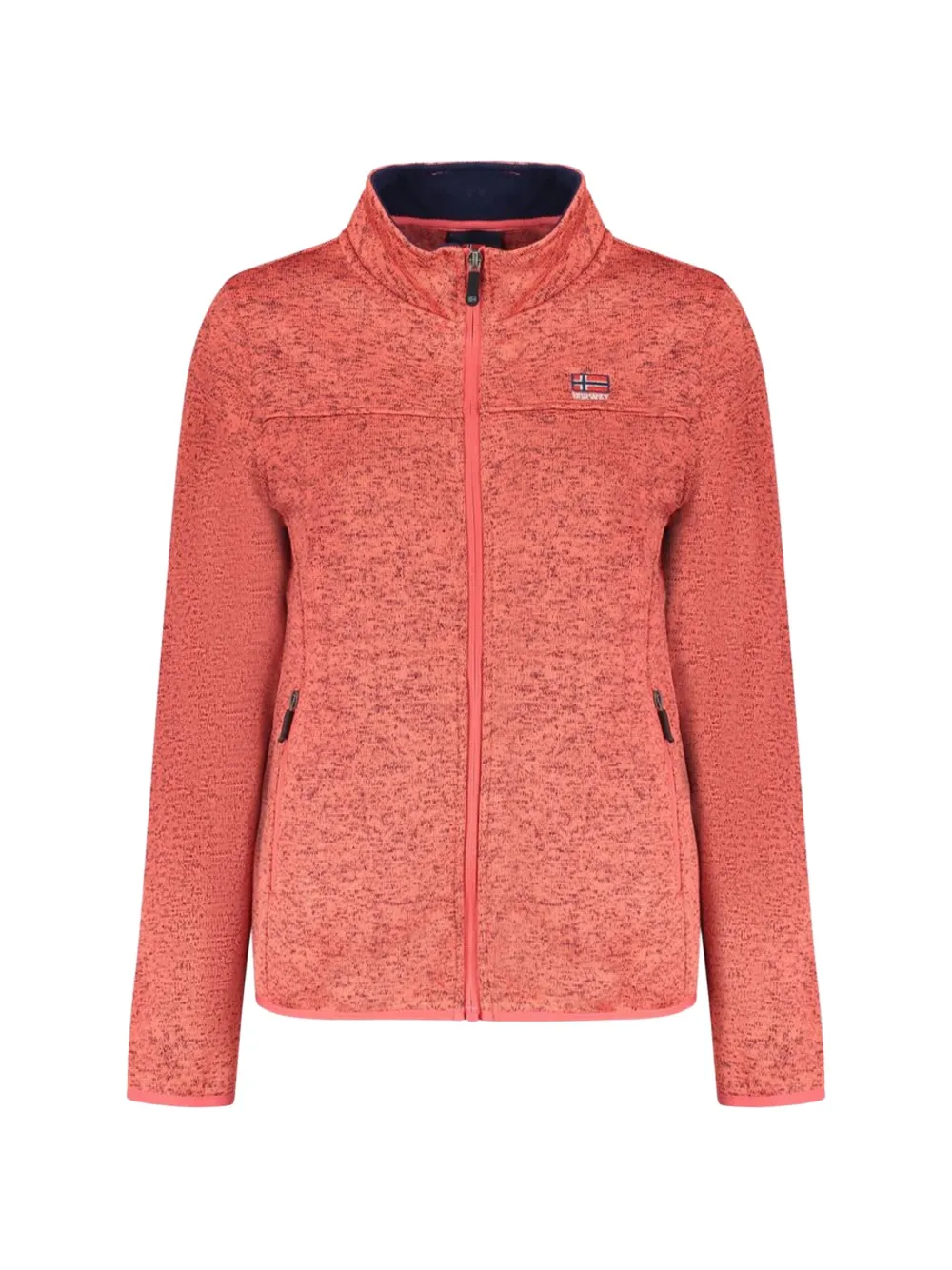 NORWAY 1963 zip-up sweatshirt - Rot