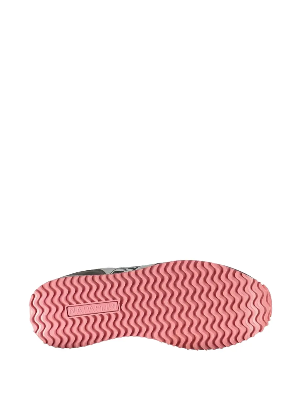 Napapijri suede-panelled mesh-insert sneakers Wit