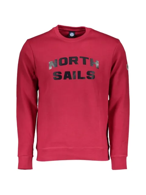 North Sails logo-print crew-neck sweater