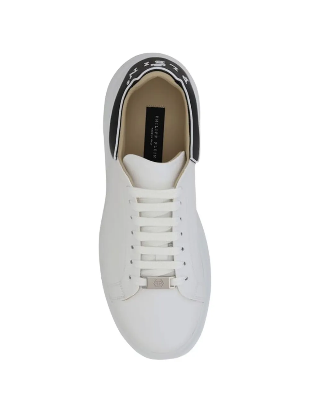 Philipp Plein logo-print chunky sneakers Wit