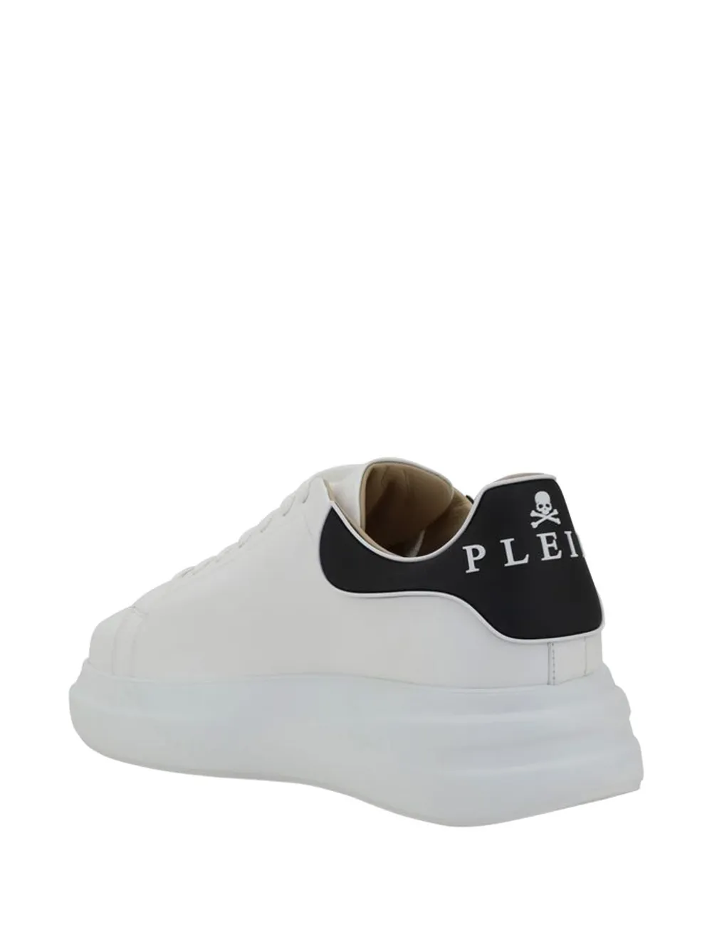 Philipp Plein logo-print chunky sneakers Wit