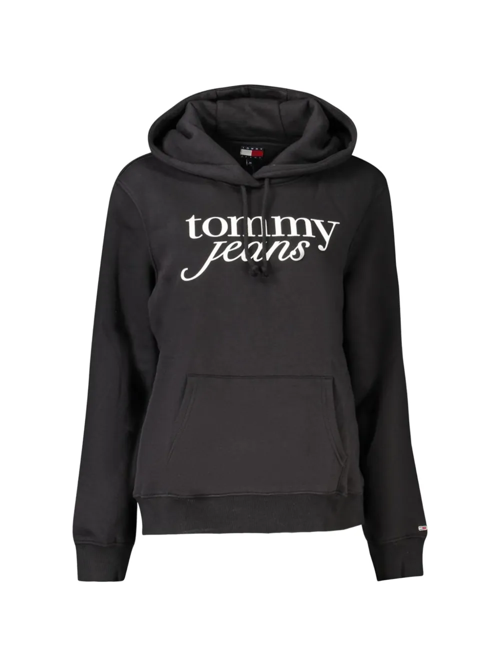 Tommy Hilfiger logo-print hoodie - Nero
