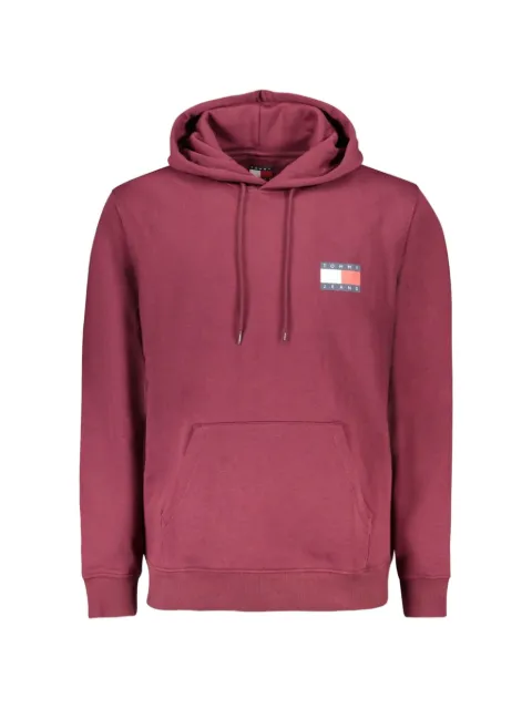 Tommy Hilfiger logo-patch drawstring hoodie