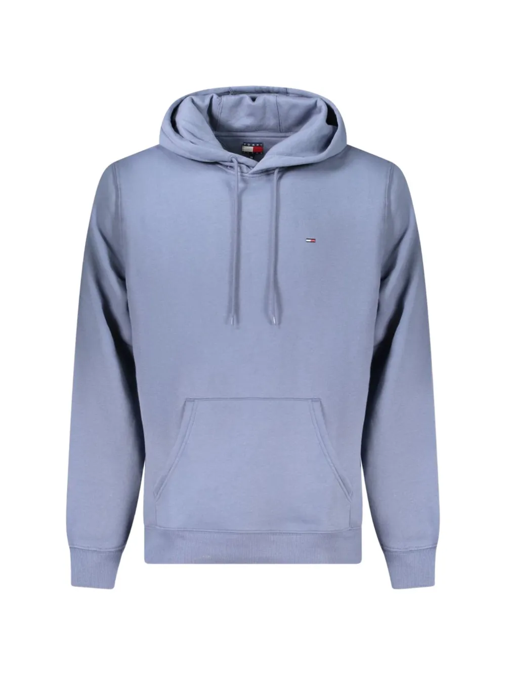 Tommy Hilfiger logo-patch hoodie - Blau