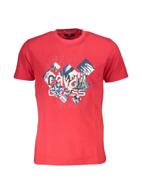 Cavalli Class graphic-print T-shirt