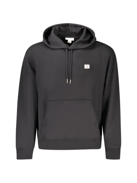 Calvin Klein logo-patch hoodie