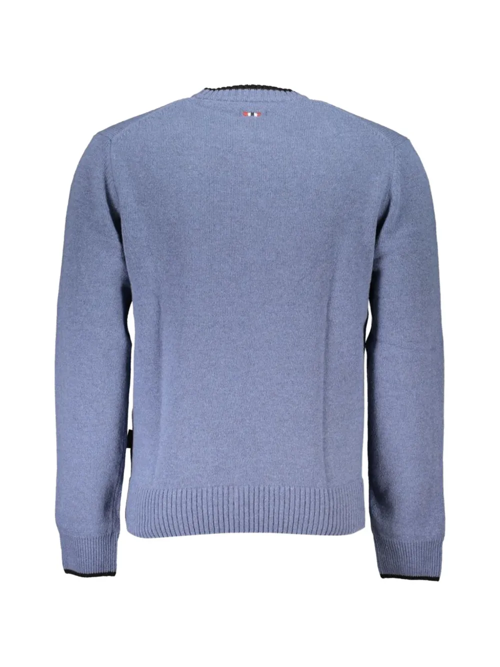Napapijri Sweater met logopatch Blauw