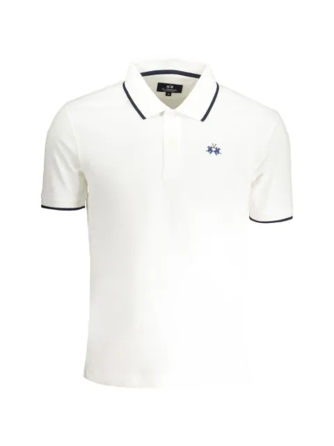 La Martina embroidered-logo polo shirt