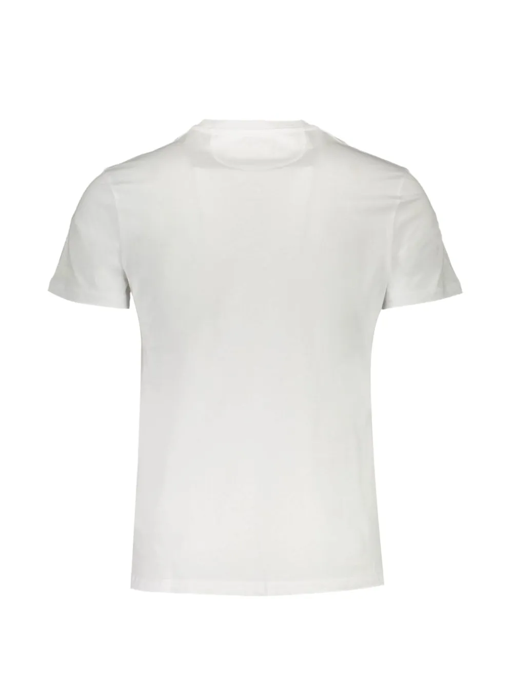 La Martina T-shirt met logoprint Wit