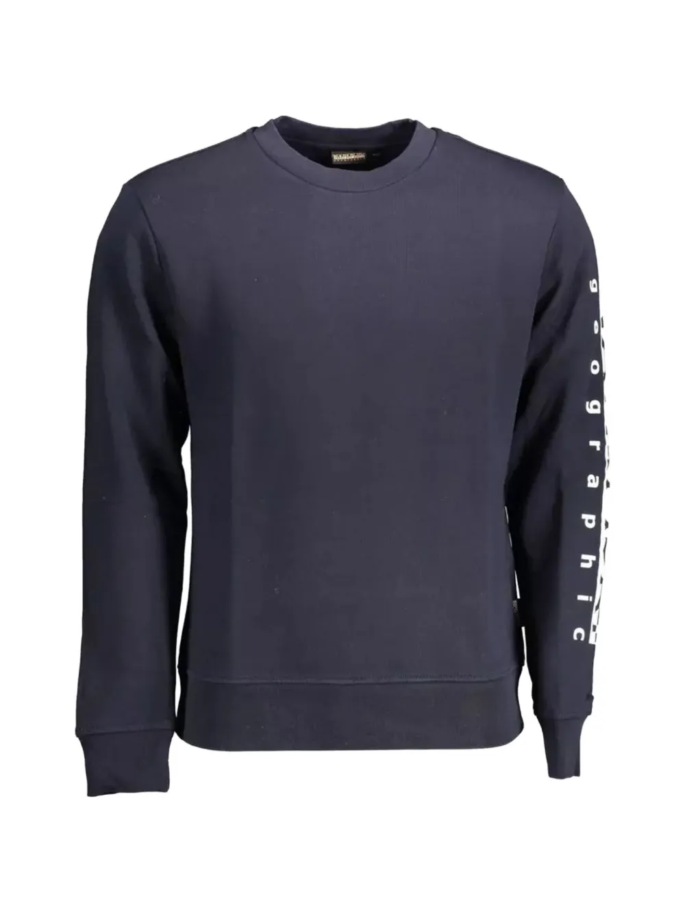 Napapijri Geographic logo-print sweater - Blu