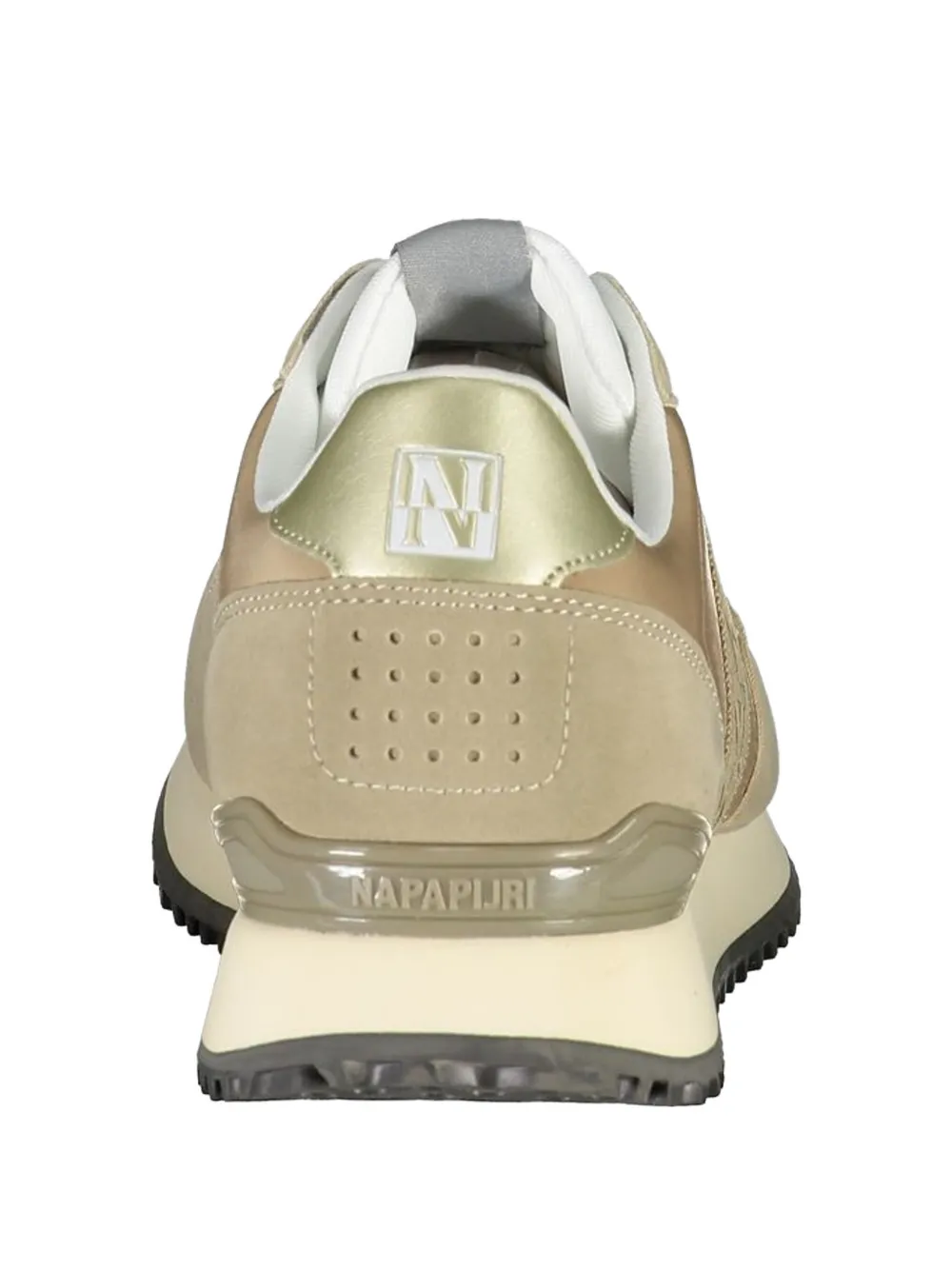 Napapijri Astra logo-print sneakers Beige