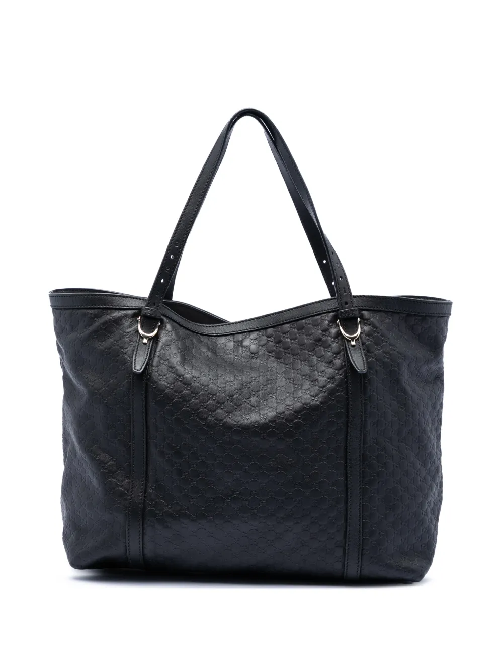 Gucci Pre-Owned 2016-2025 Microguccissima Nice tote bag - Nero