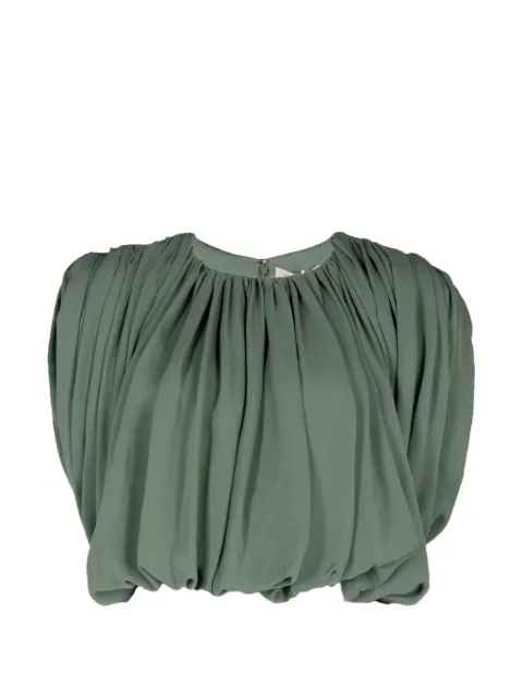 Heirlome Renata gathered cropped top