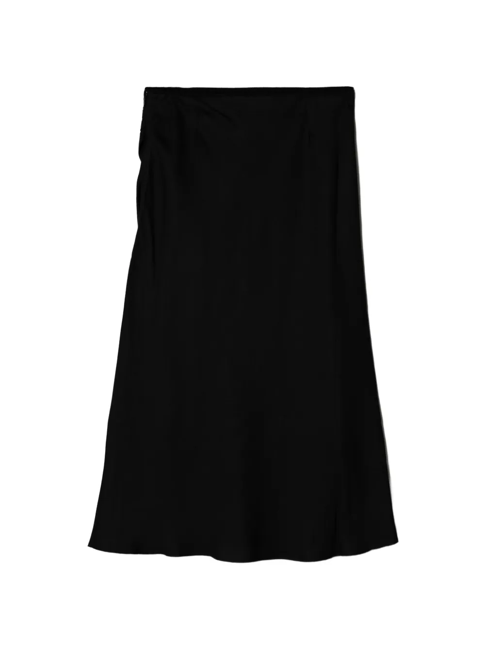 House Of Dagmar Gedrapeerde midi-rok Zwart