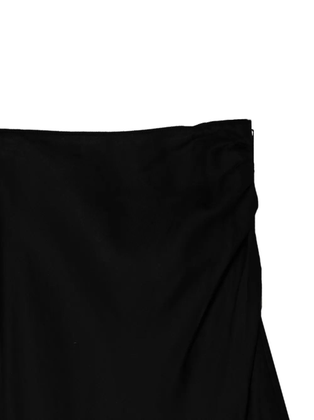 House Of Dagmar Gedrapeerde midi-rok Zwart