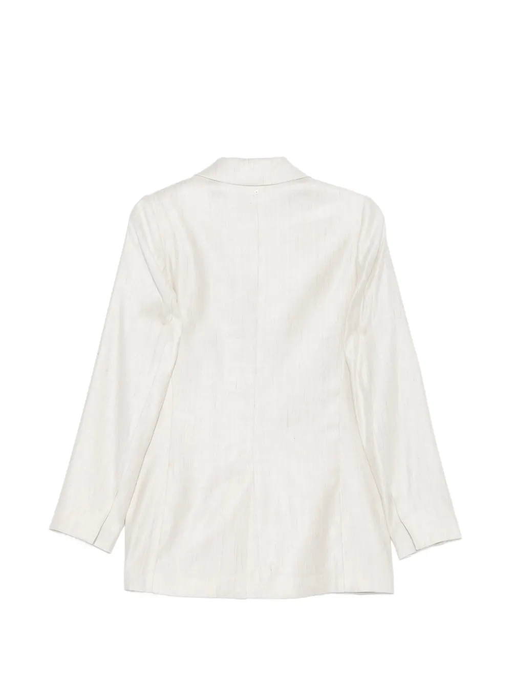 Lorena Antoniazzi Blazer met dubbele rij knopen Beige