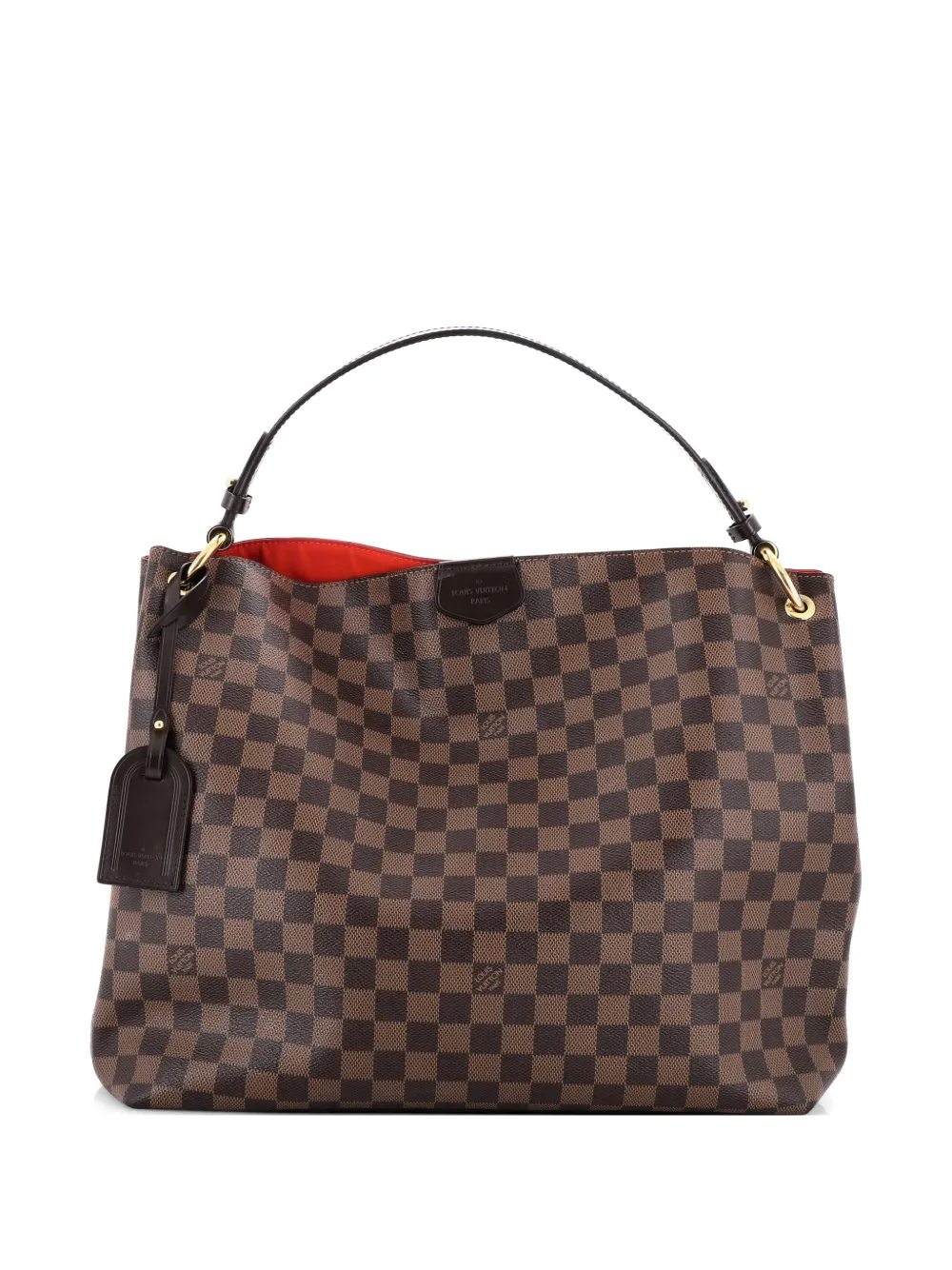Louis Vuitton Pre-Owned Graceful Handbag Damier MM hobo bag - Brown