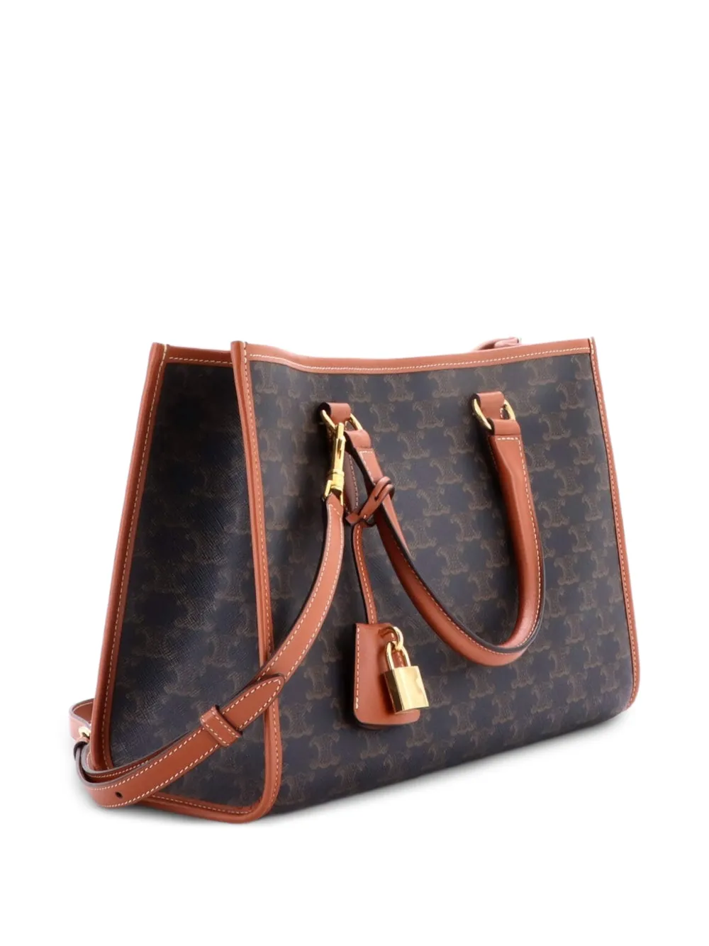 Celine Pre-Owned ホリゾンタル カバ トリオンフ コーテッドキャンバス
