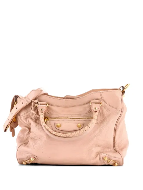 Balenciaga Pre-Owned Velo Giant Studs Bag Leather satchel