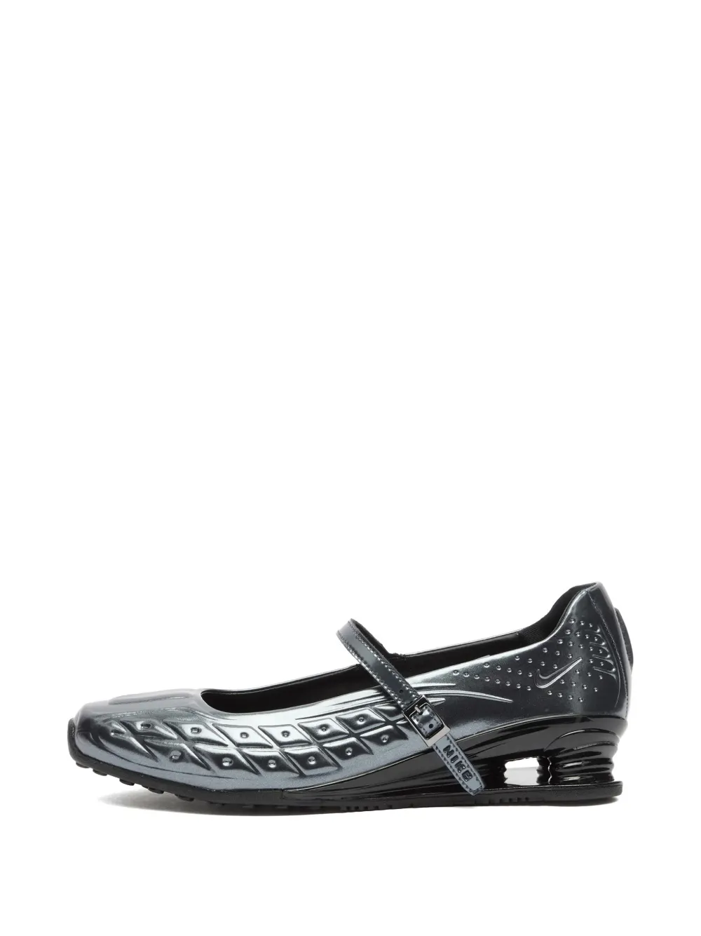 Nike x NAKED Copenhagen Shox Z Calistra ballet flats Grijs
