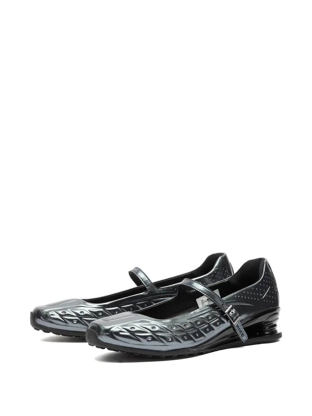Nike x NAKED Copenhagen Shox Z Calistra ballet flats Grijs