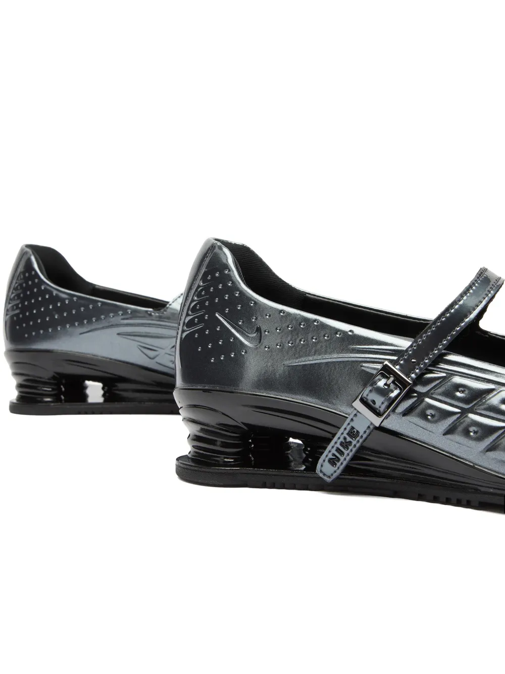 Nike x NAKED Copenhagen Shox Z Calistra ballet flats Grijs