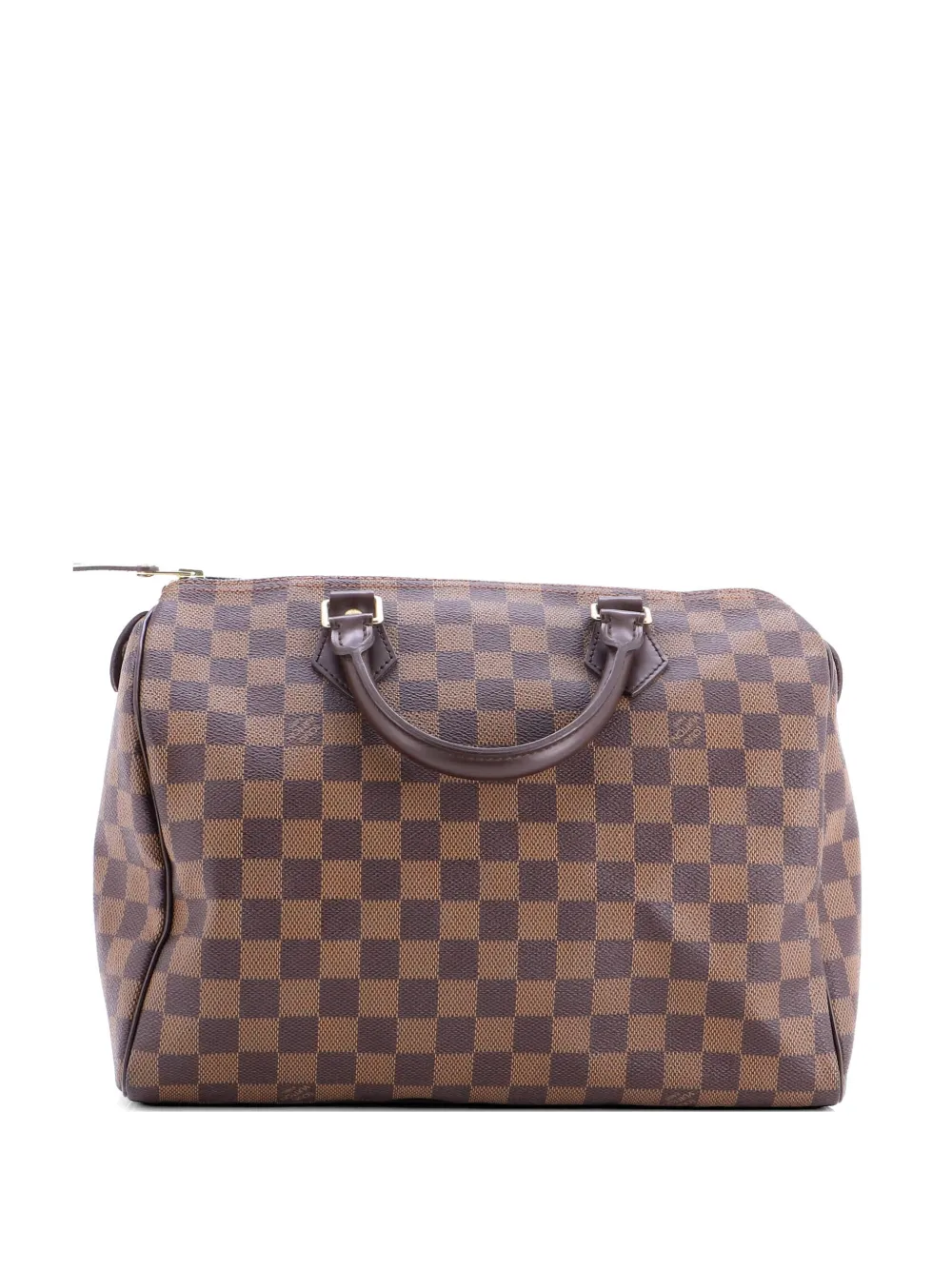Louis Vuitton Pre-Owned Borsa a mano Speedy Damier 30 con tracolla - Marrone
