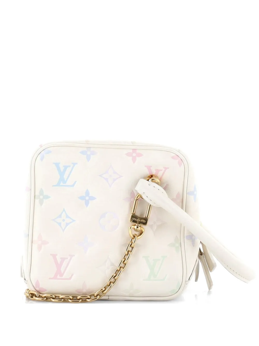 Louis Vuitton Pre-Owned New Square Bag Milky Way Satchel-Tasche mit Monogramm - Mehrfarbig
