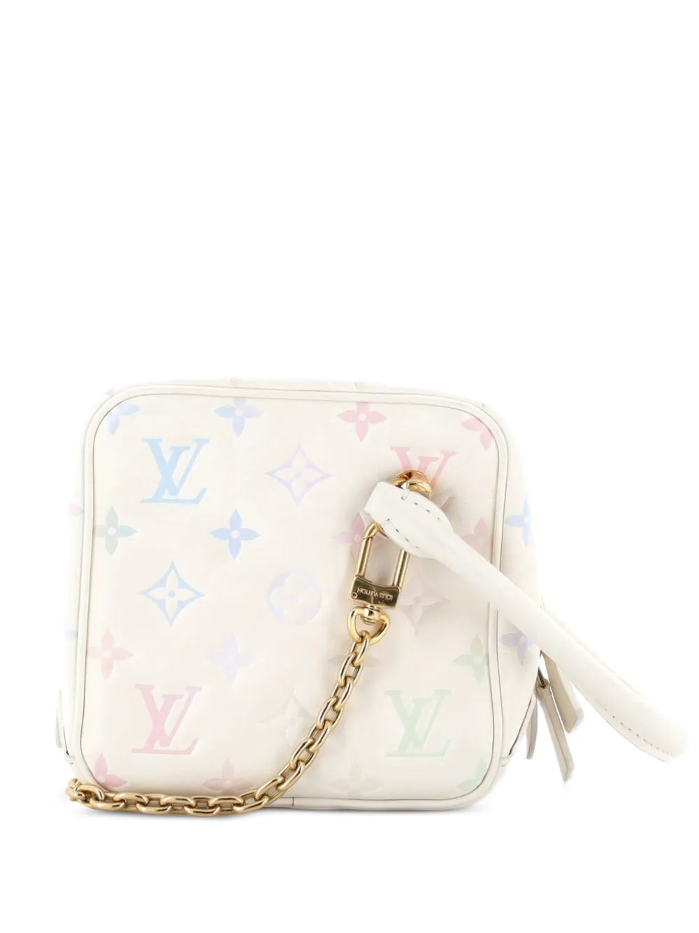 Louis Vuitton Pre-Owned New Square Bag Milky Way Satchel-Tasche mit Monogramm - Mehrfarbig