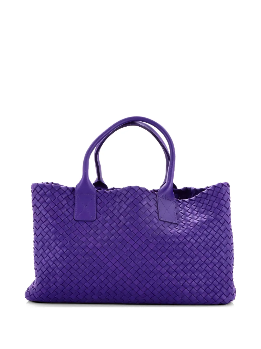 Bottega Veneta Pre-Owned Cabat Intrecciato Nappa Medium tote bag - Purple