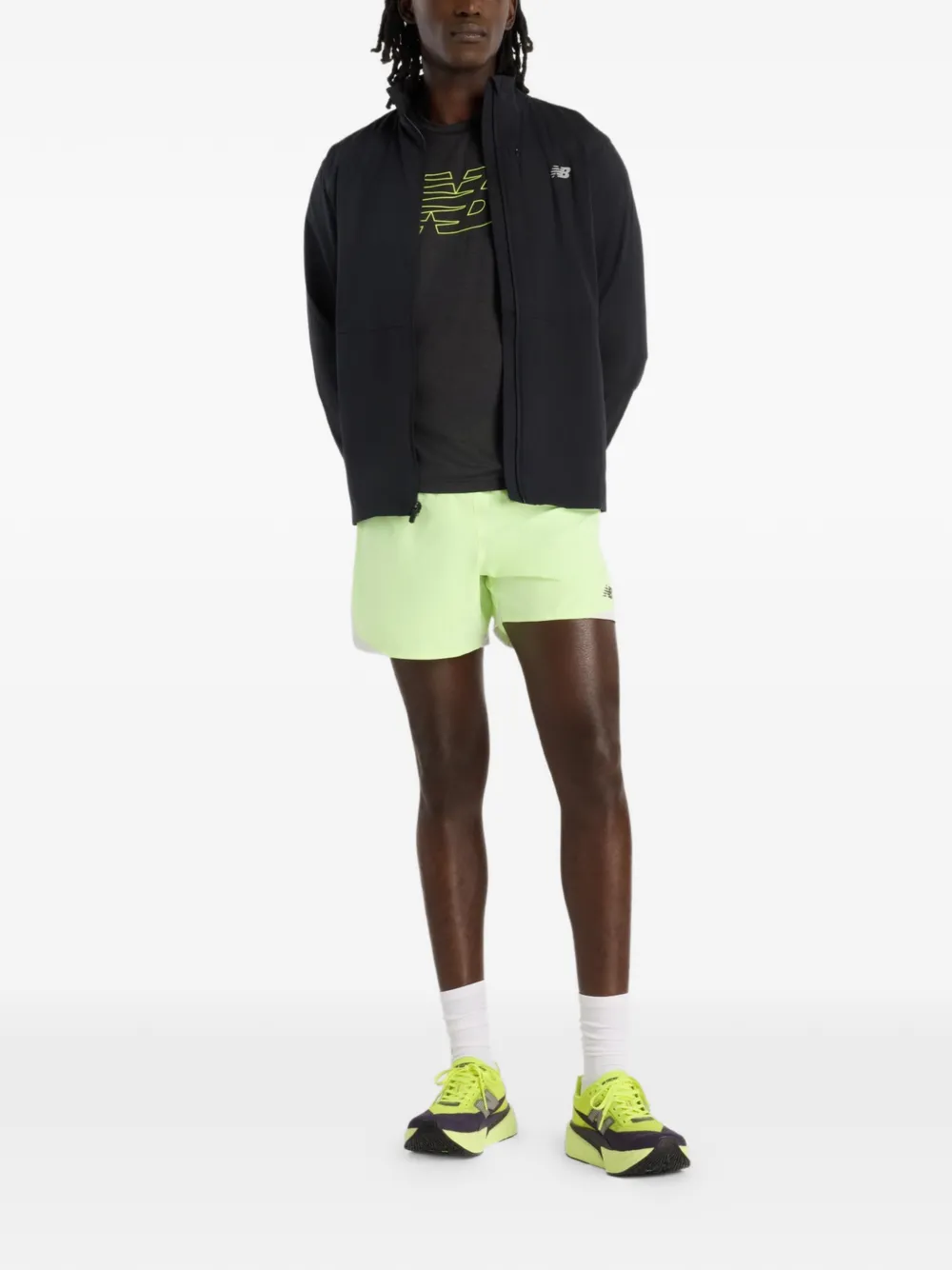 New Balance RC Essential shorts Groen