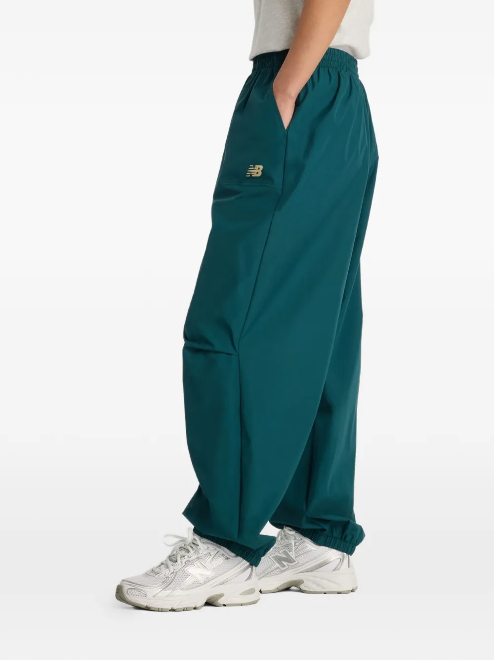 New Balance Trackside Woven track pants - Verde