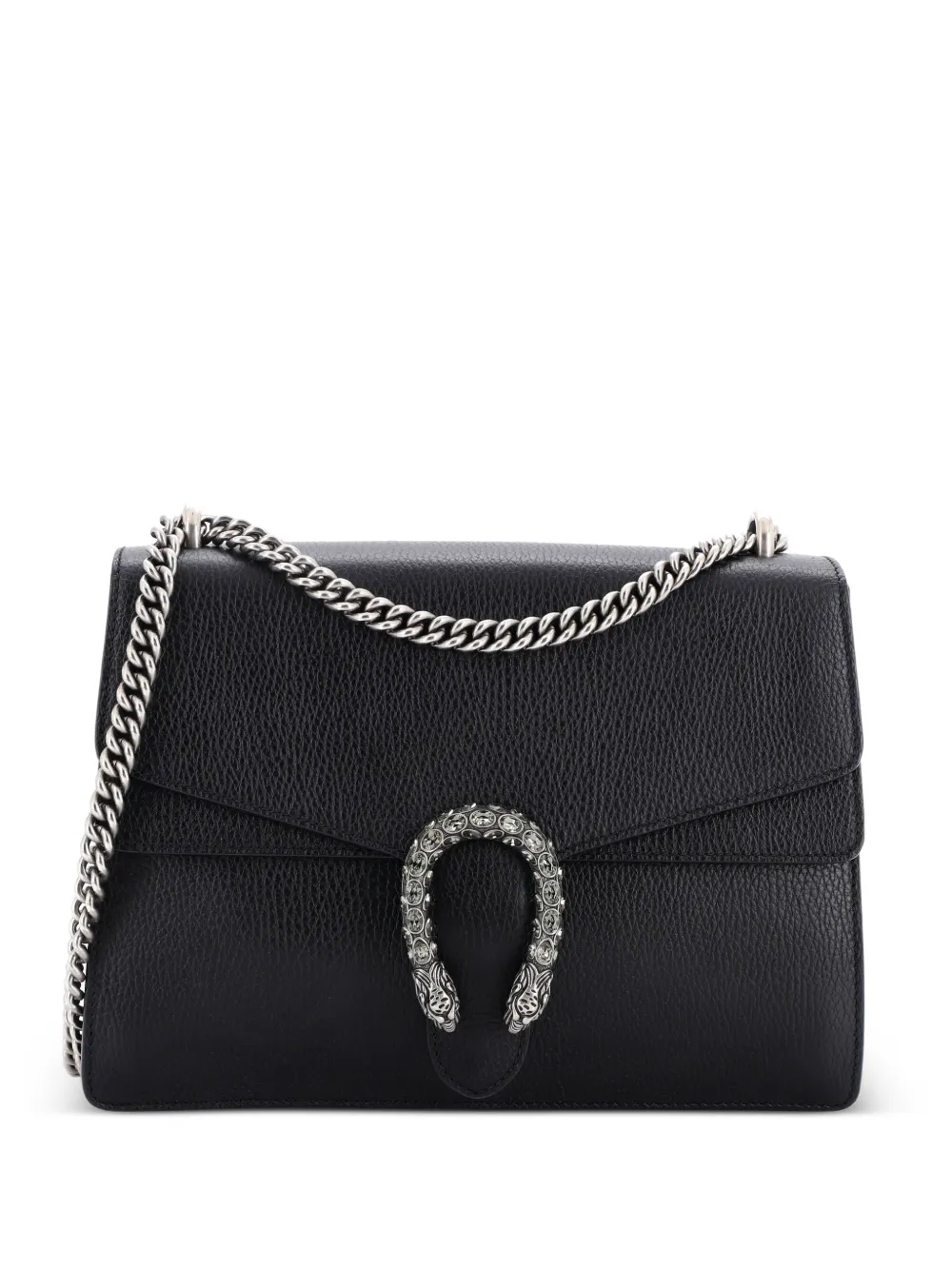 Gucci Pre-Owned Dionysus Bag Leather Medium shoulder bag - Nero