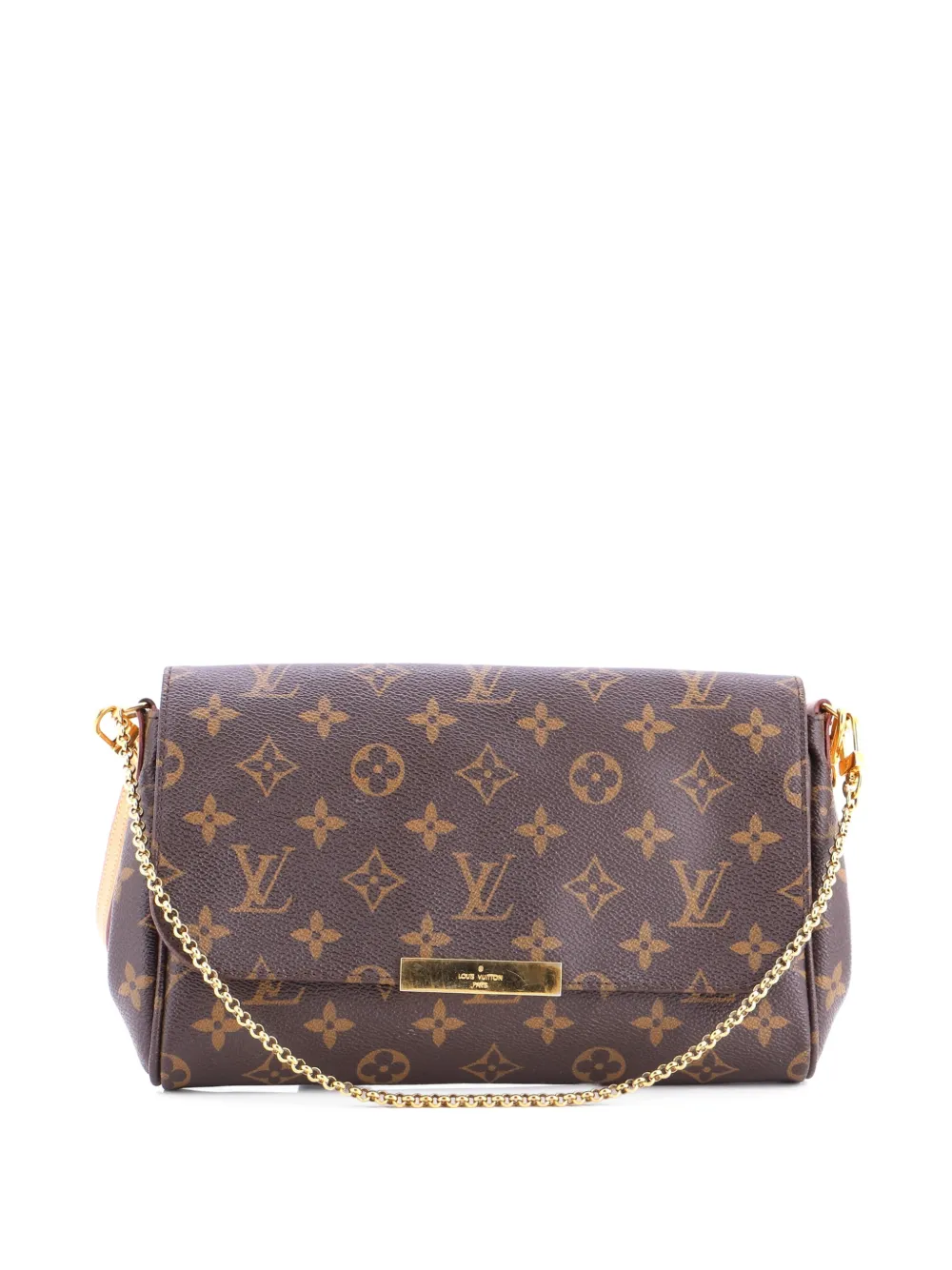 Louis Vuitton Pre-Owned Favorite Handbag Monogram Canvas MM crossbody bag - Marrone