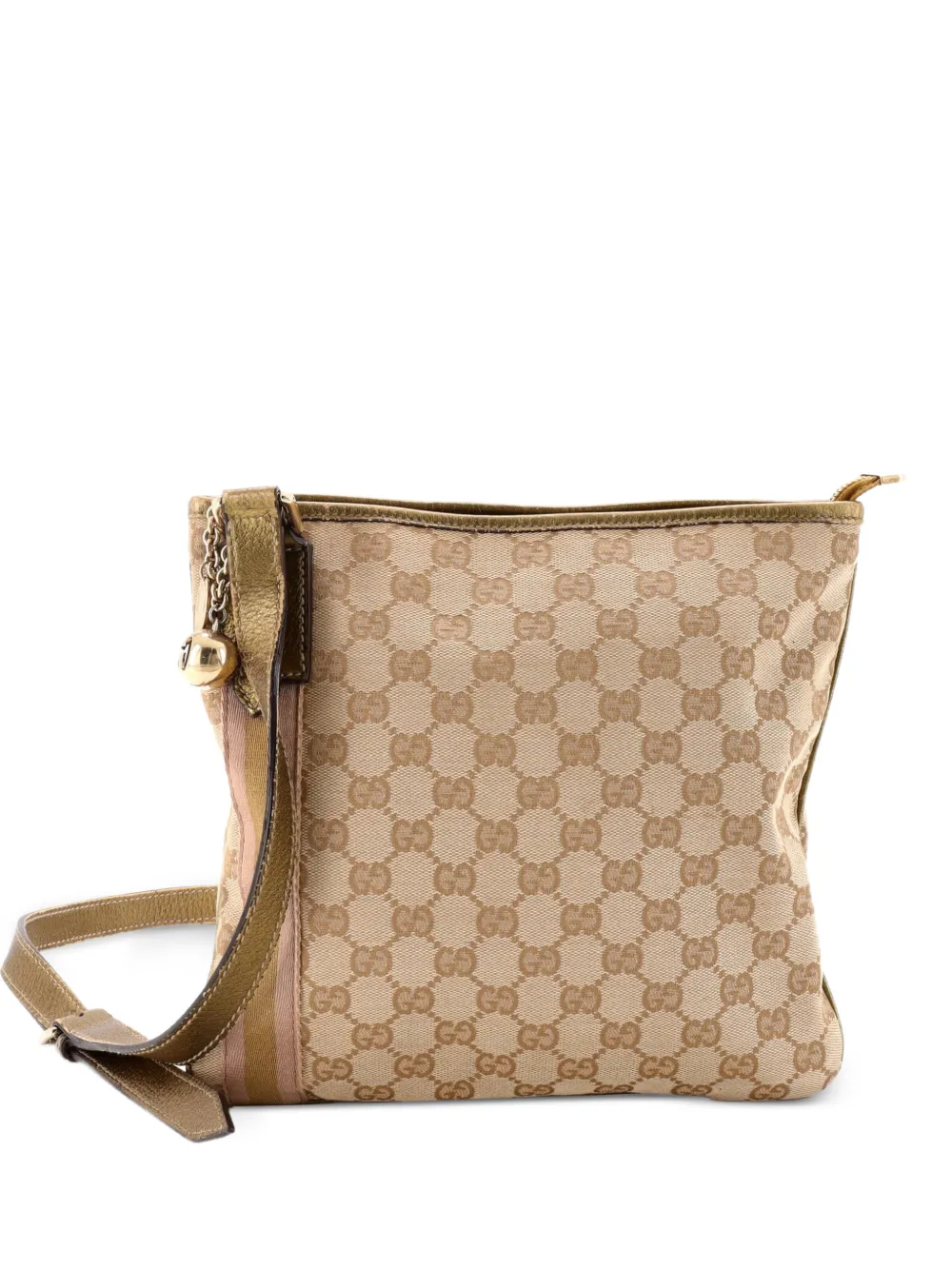 Gucci Pre-Owned Jolicoeur Messenger Bag GG Canvas crossbody bag - Toni neutri