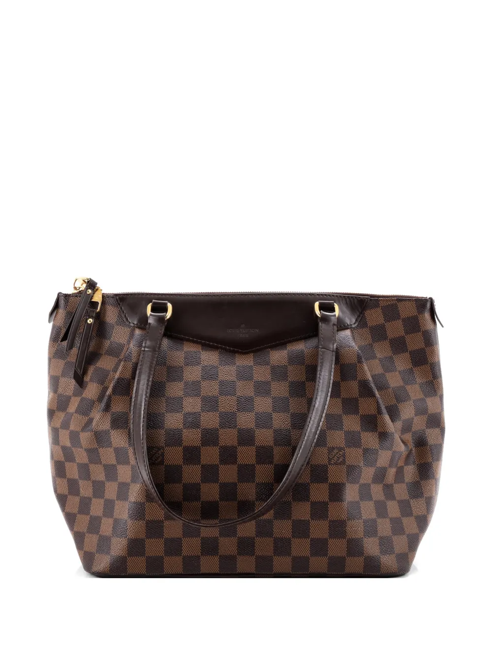 Louis Vuitton Pre-Owned Borsa tote Westminster GM in tela Damier - Marrone