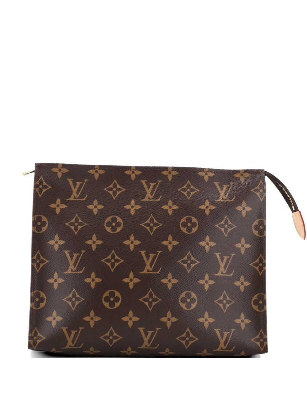 Louis Vuitton Pre-Owned Toiletry Pouch Monogram Canvas-Clutch 26cm - Braun