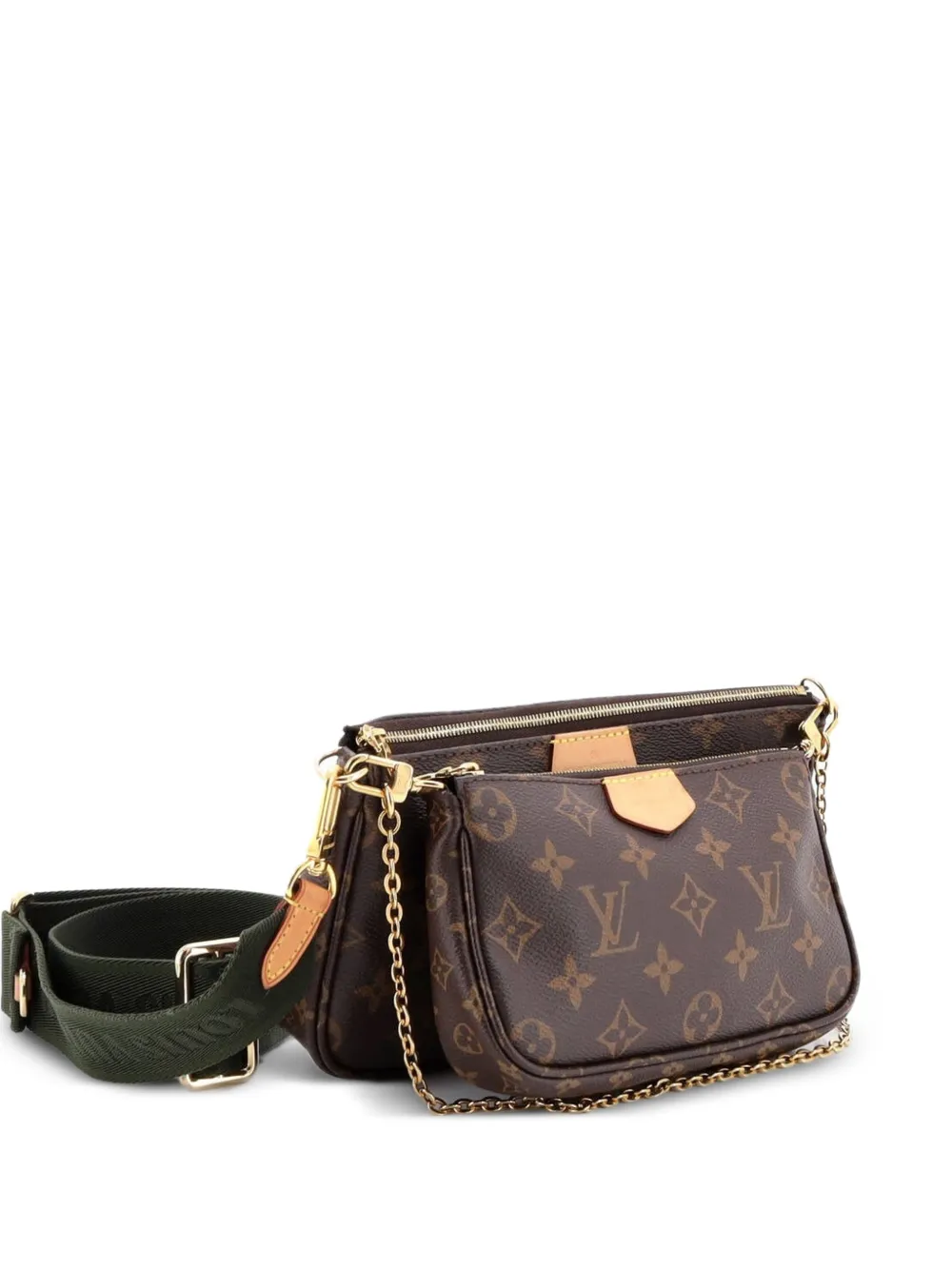 Louis Vuitton Pre-Owned Multi Pochette Accessoires Monogram Canvas crossbody bag - Marrone