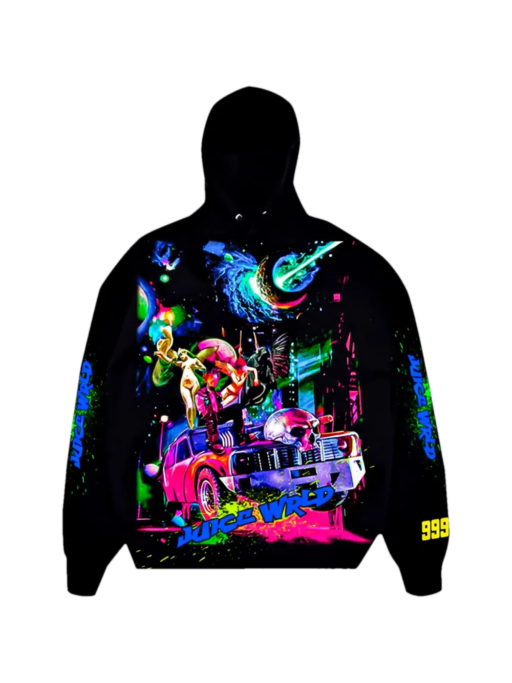 Vlone x Juice Wrld Cosmic hoodie - Schwarz