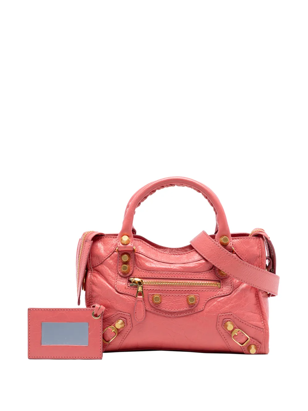 BALENCIAGA キッズ レディース Balenciaga Pre-Owned 2015 Mini Lambskin Motocross Giant 21 City