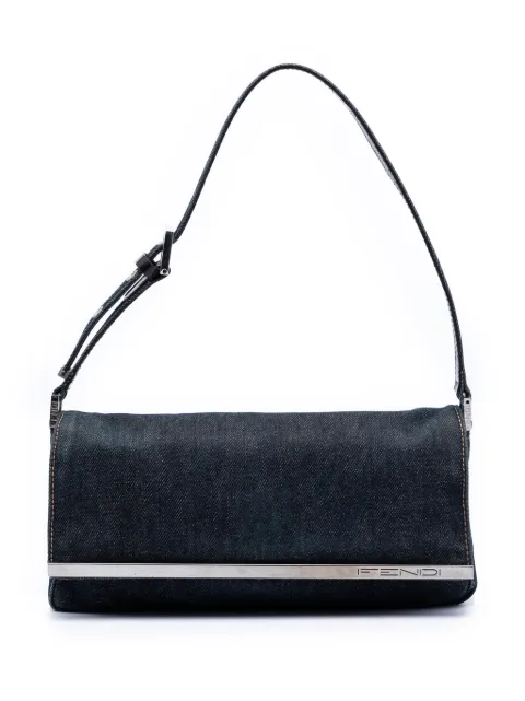 Fendi Pre-Owned 2000-2010 Denim Baguette shoulder bag