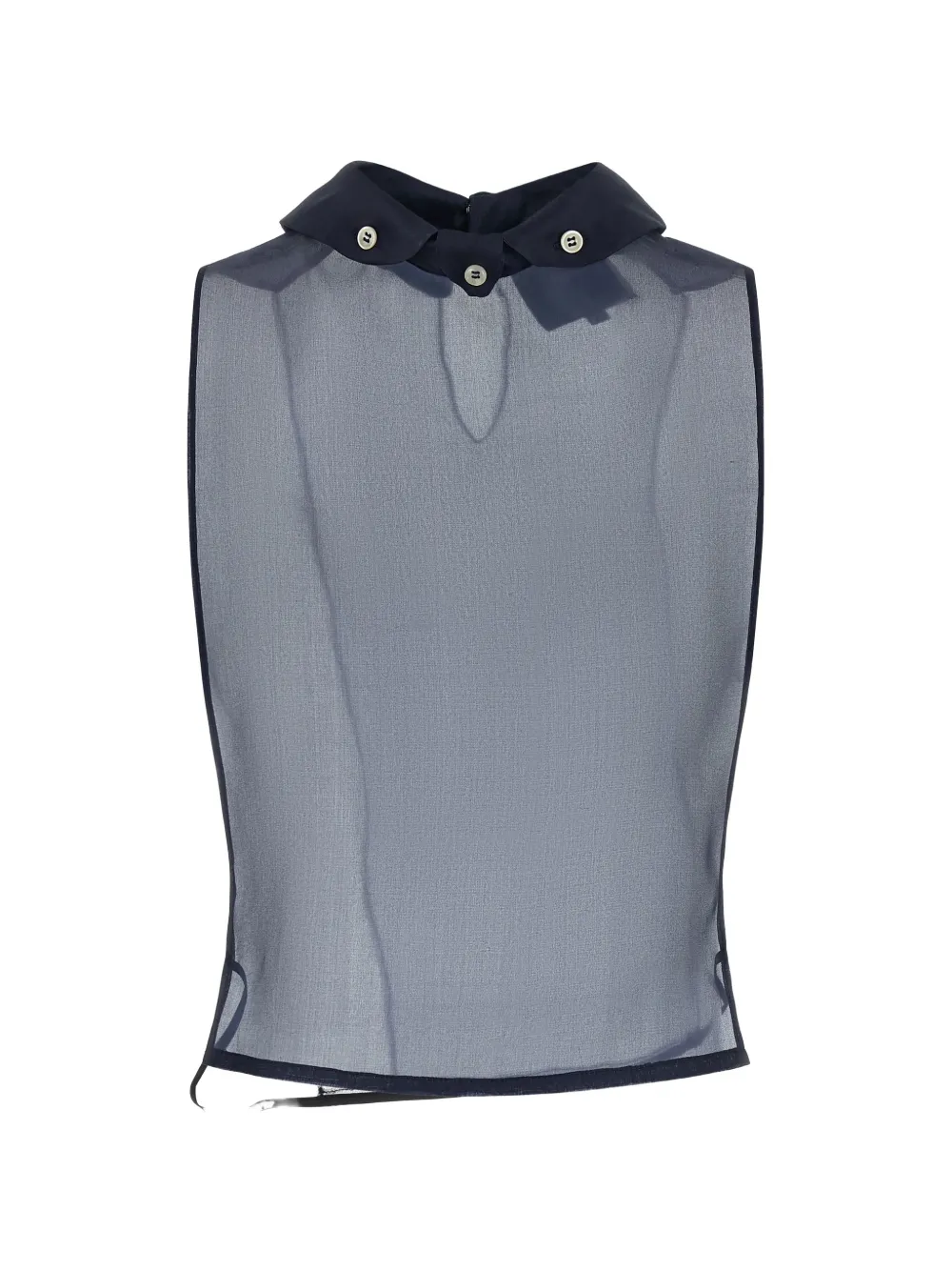 Jejia Livi silk bib top - Blu