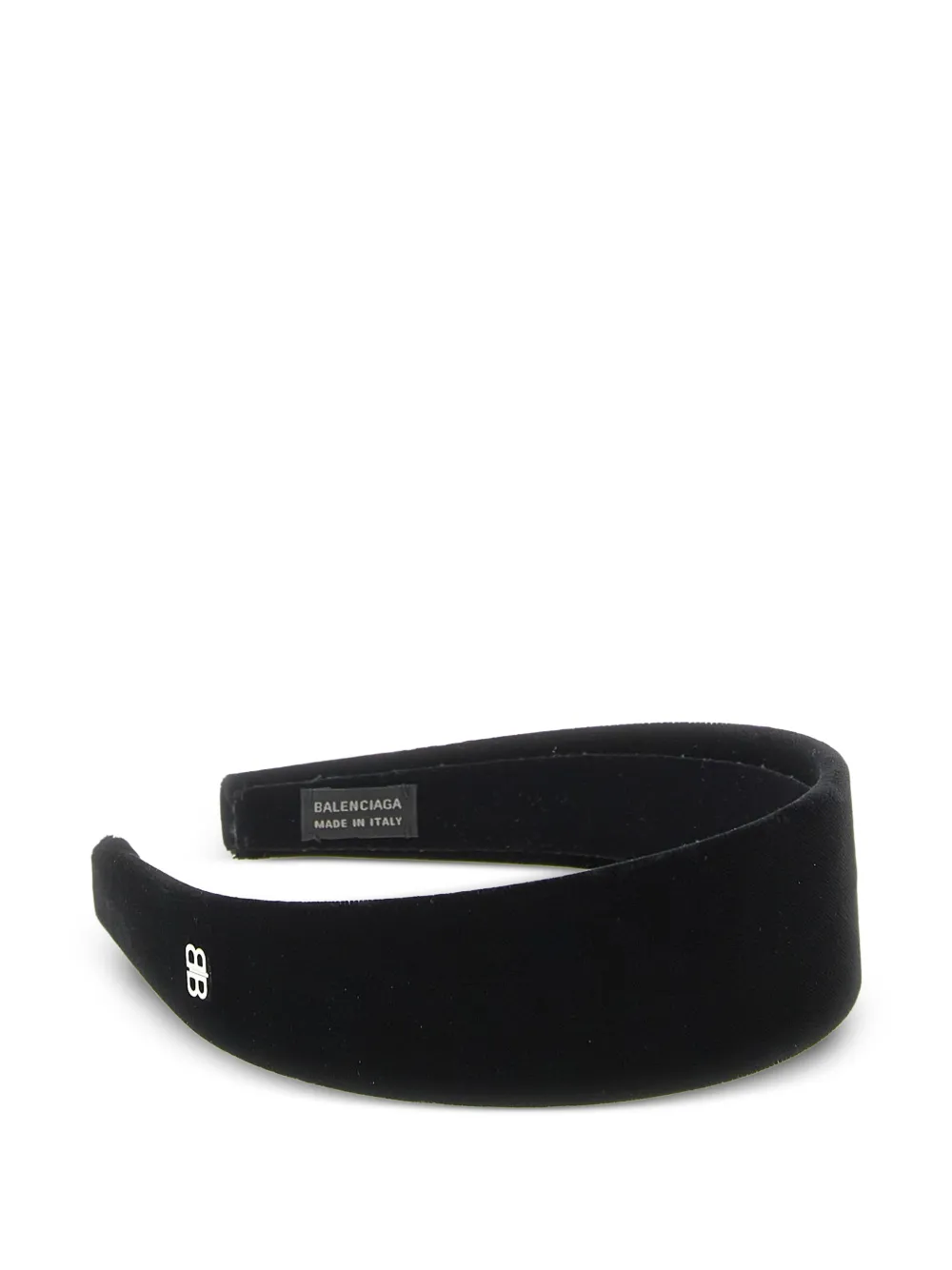 Balenciaga Holli velvet headband - Nero