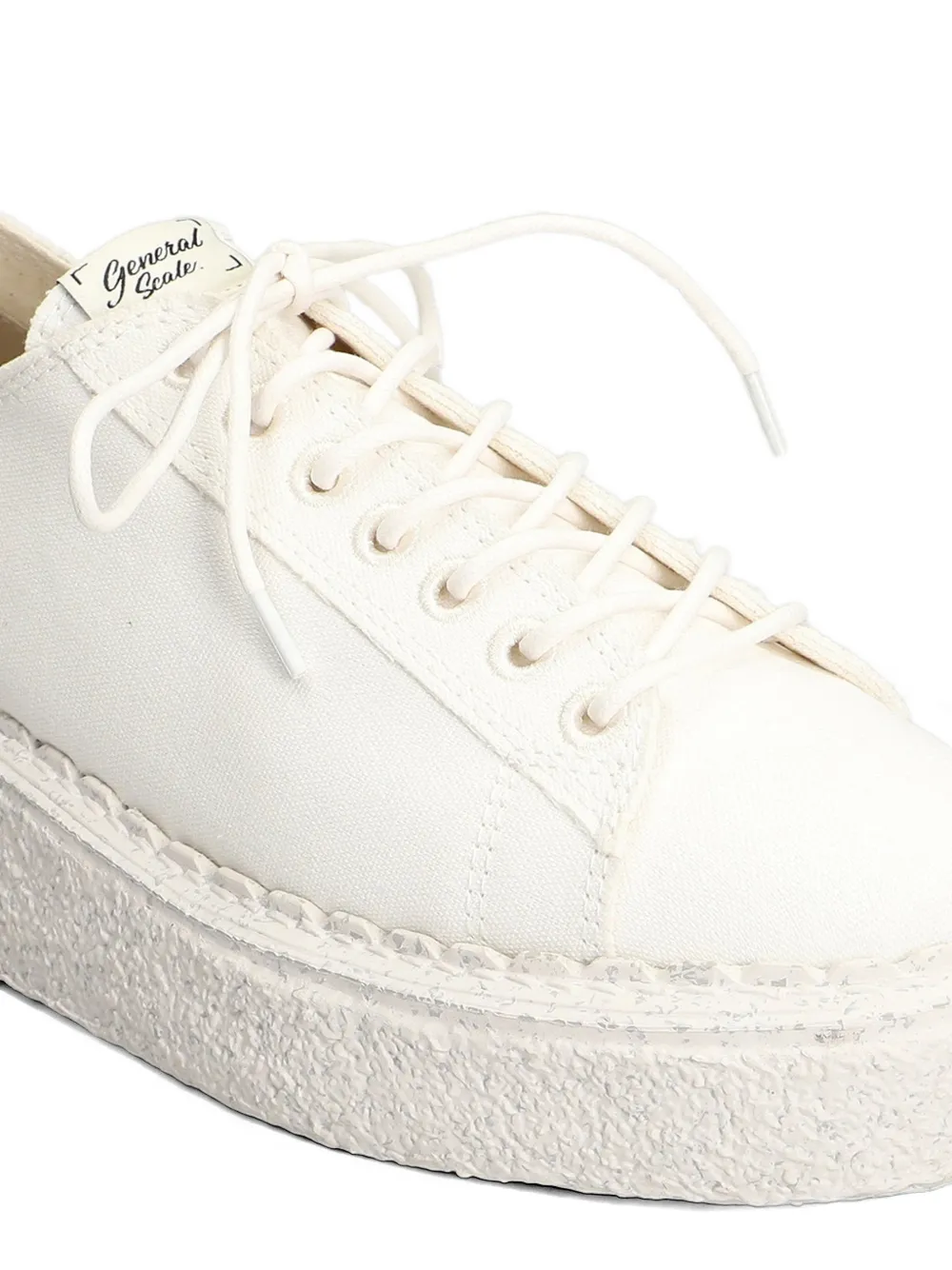Maison MIHARA YASUHIRO Mark platform sneakers Wit